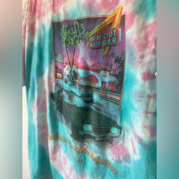 In-n-Out Tie Dye Tee | Size M | One of a Kind! - Picture 3 of 6